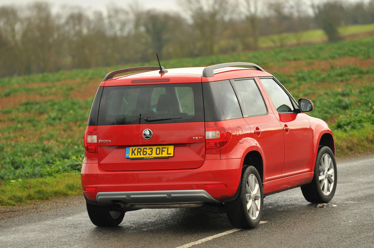 Передняя подвеска skoda yeti