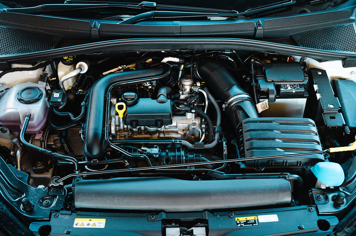 Skoda Fabia engine bay