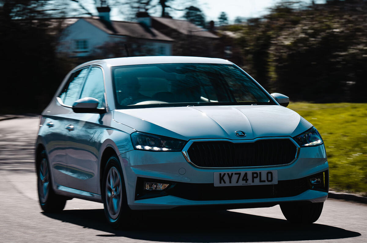 Skoda Fabia ride and handling