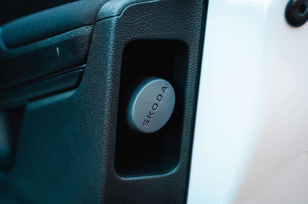 Skoda Fabia umbrella