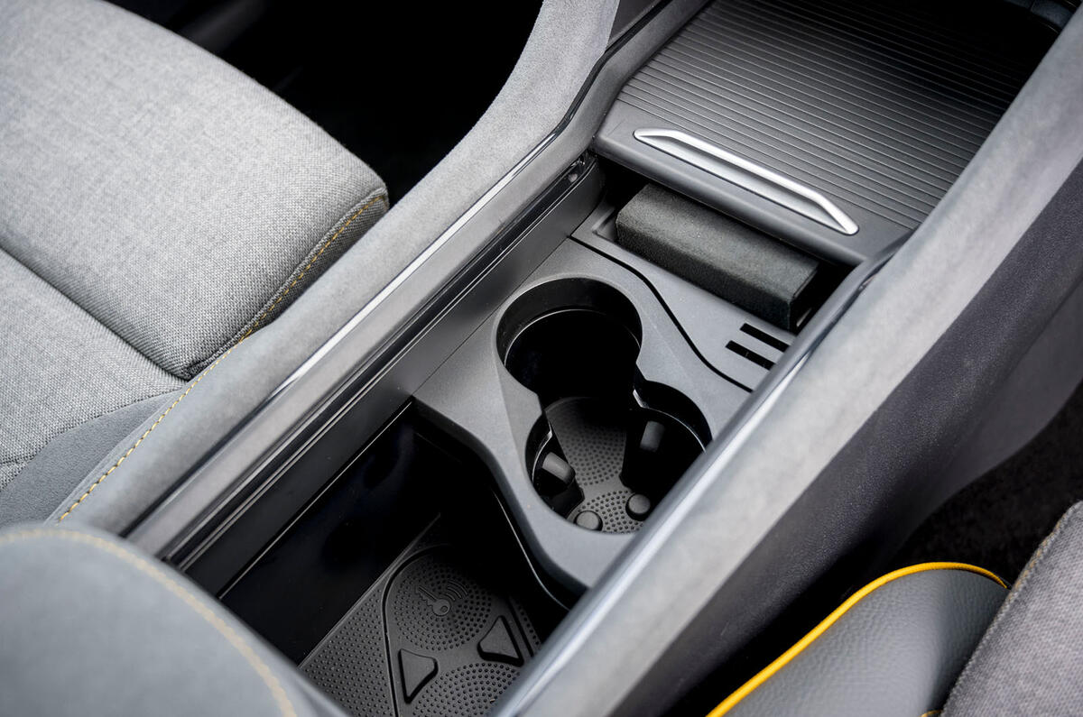 Skoda Kodiaq centre console