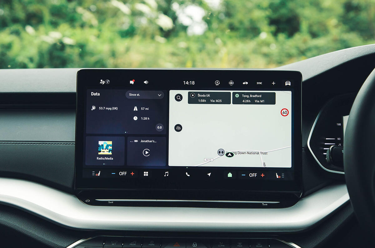 Skoda octavia infotainment