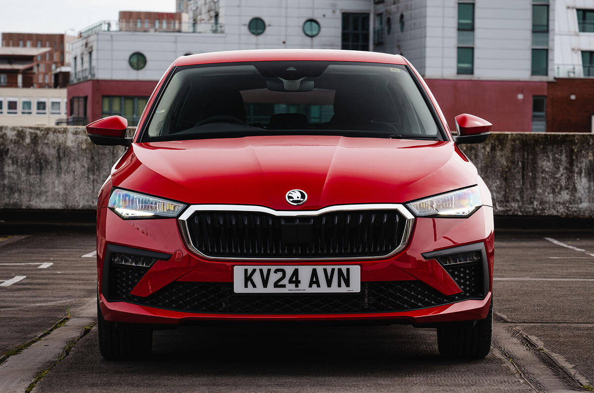 Skoda Scala front static