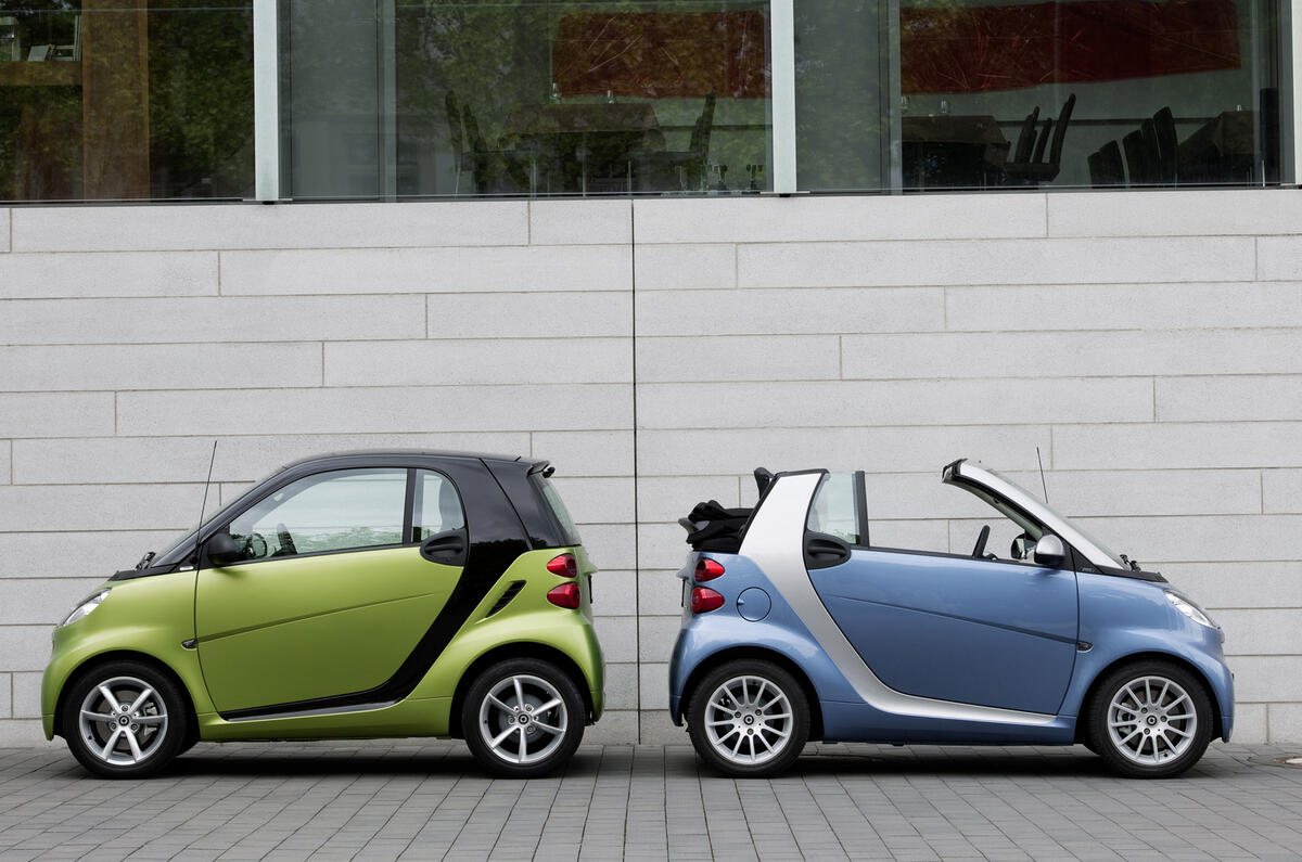 no title Paris motor show: Smart For-two