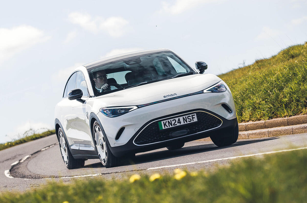 smart 3 review 2024 21 front cornering