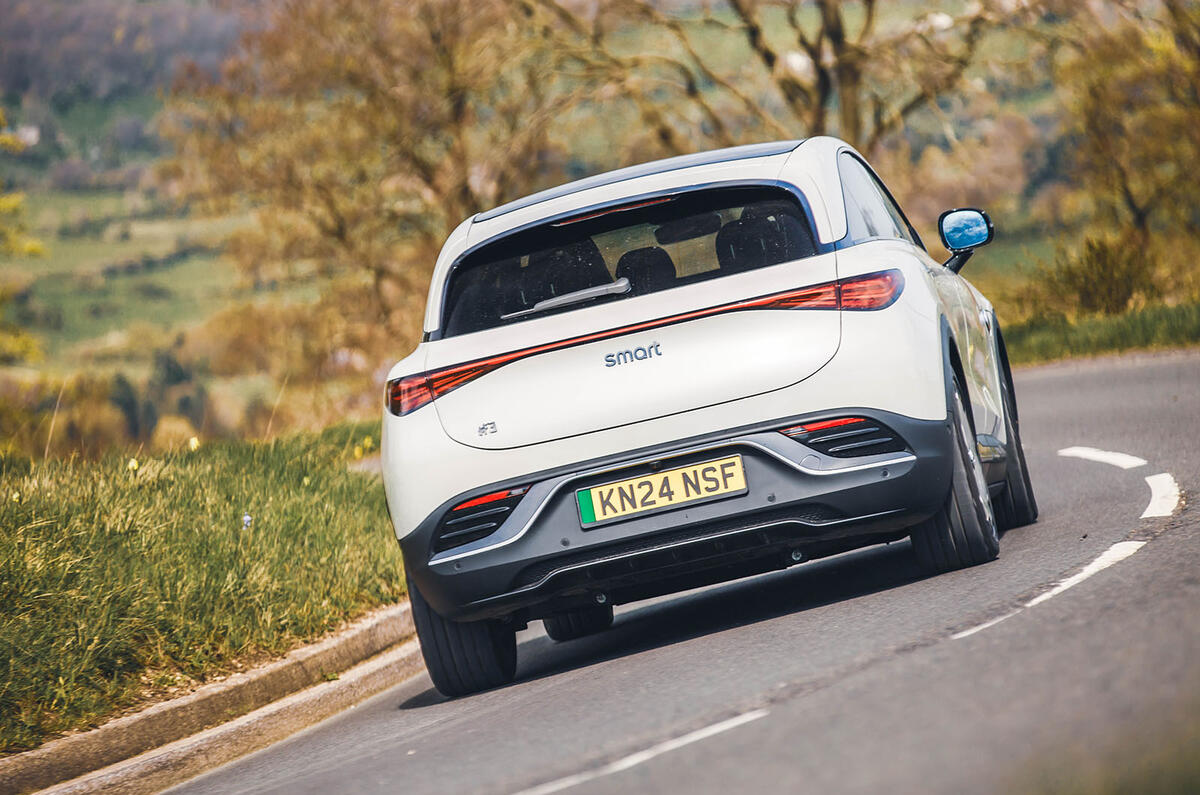 smart 3 review 2024 23 rear cornering