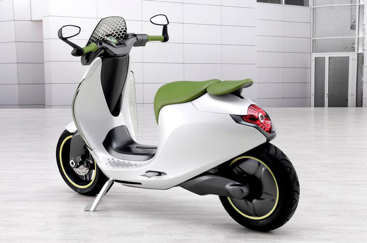 Paris motor show: Smart escooter Paris motor show: Smart escooter