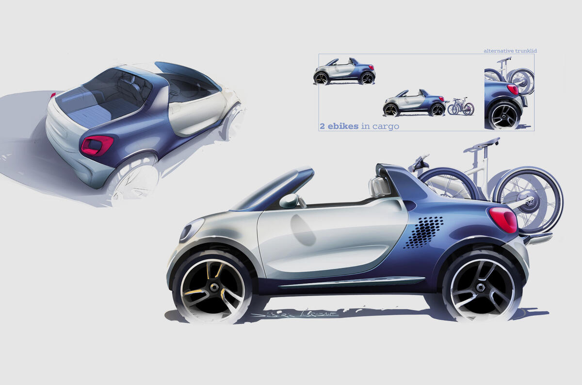 no title Detroit show: Smart For-us concept