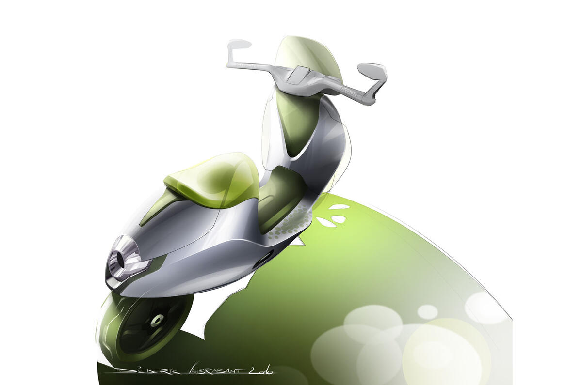 Smart, Mini reveal electric scooters
