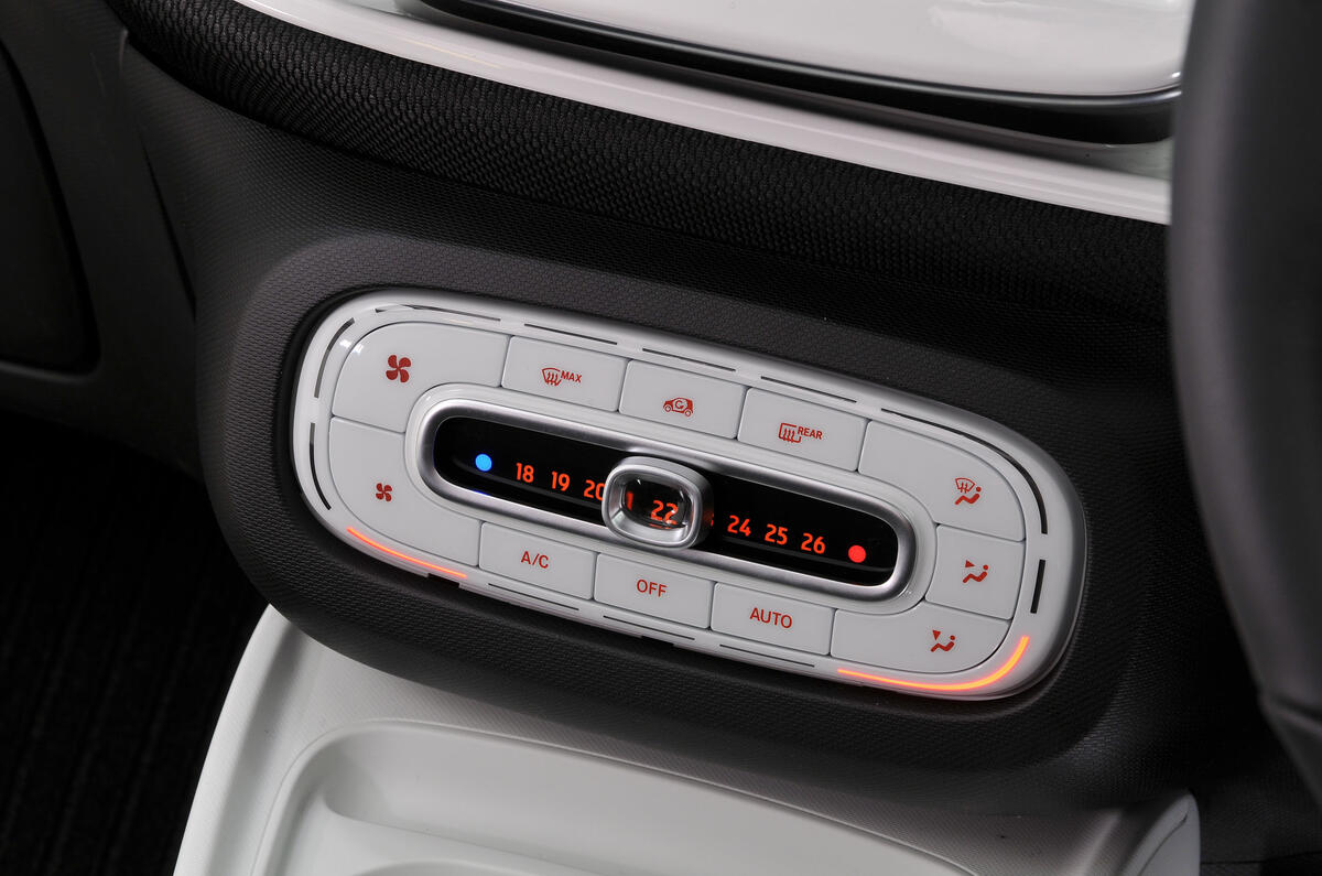 Smart Forfour climate controls