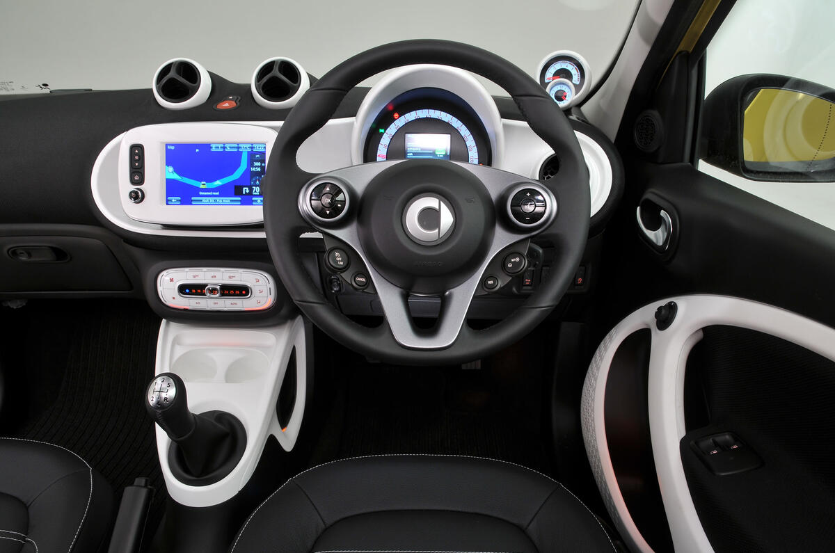 Smart Forfour dashboard