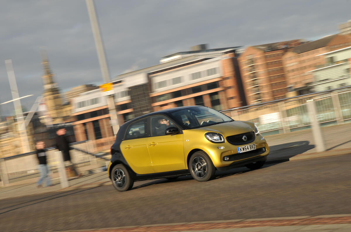 Smart Forfour in town