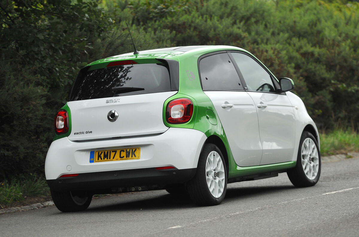Smart Forfour Electric Drive rear