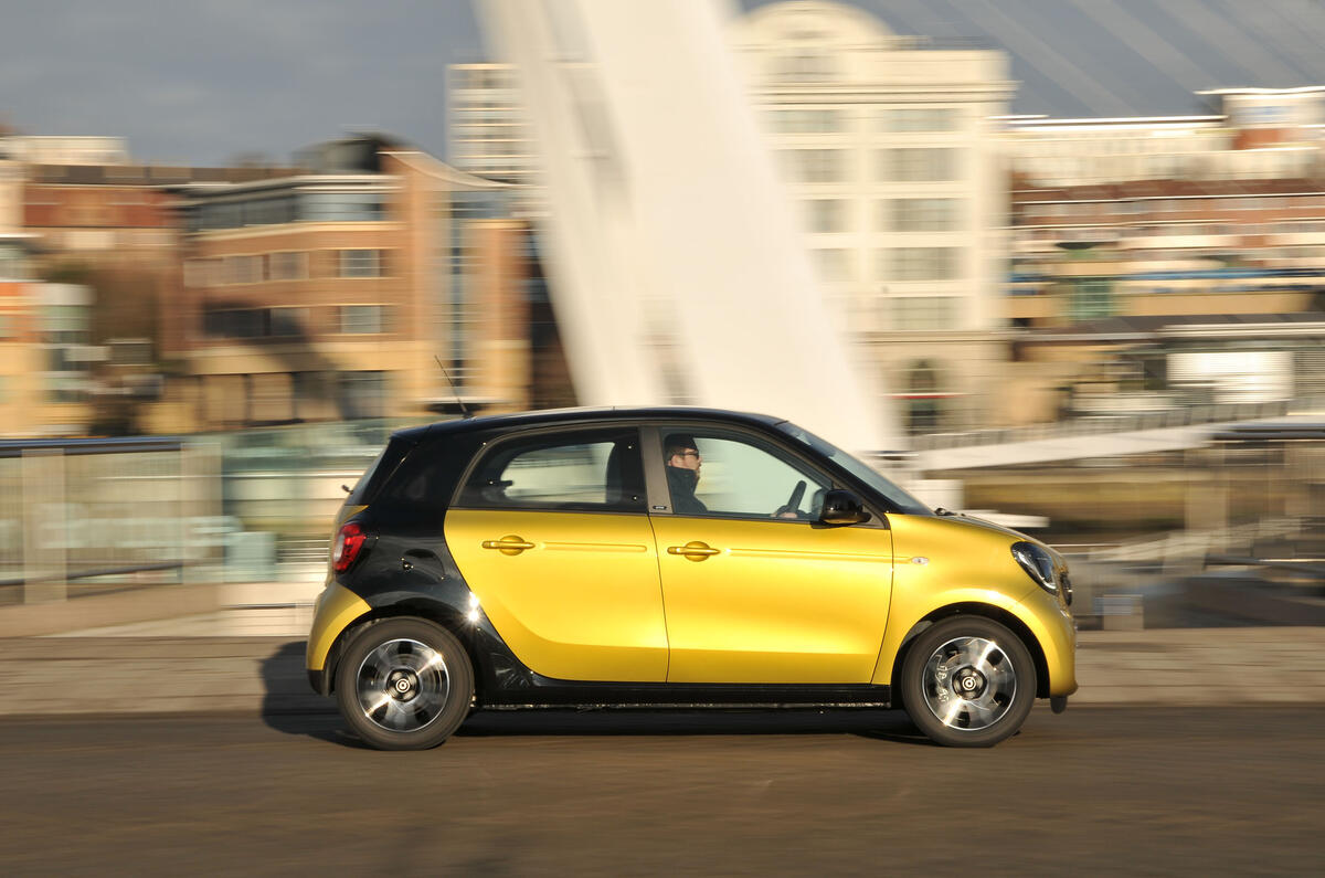 SMart Forfour side profile