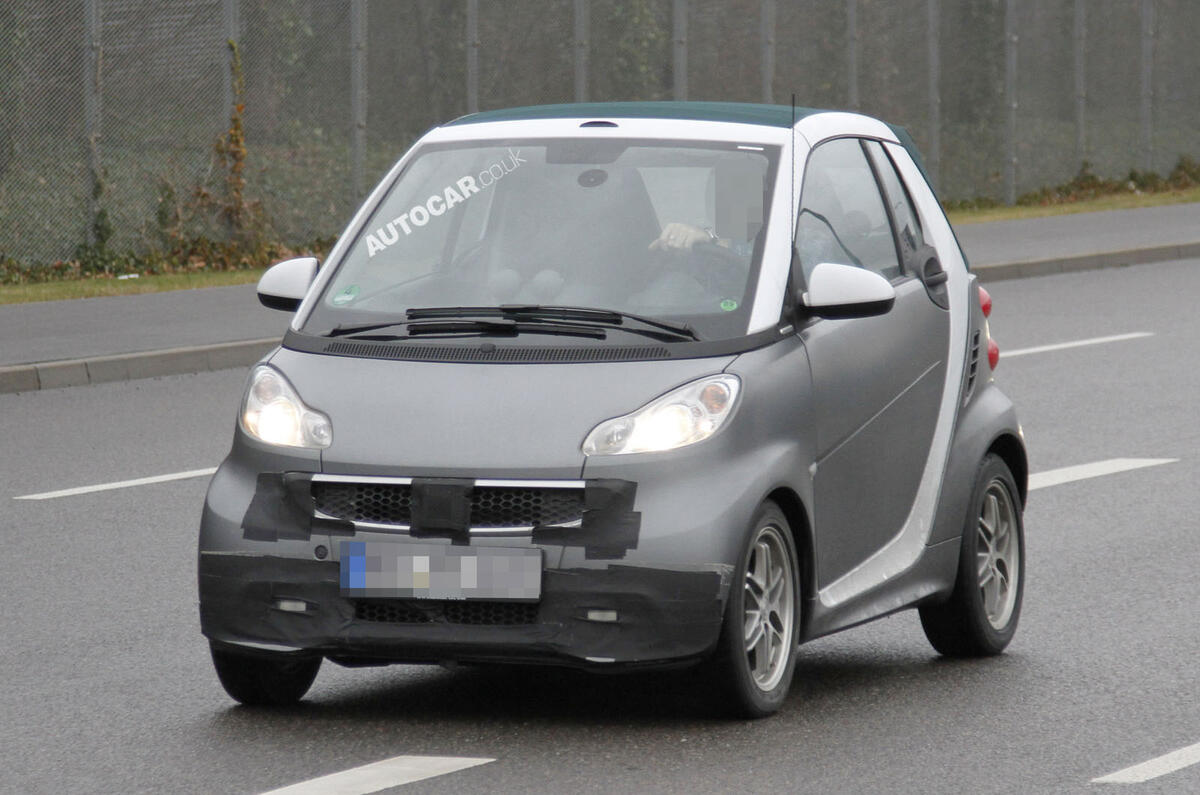 Spy pictures: Smart ForTwo