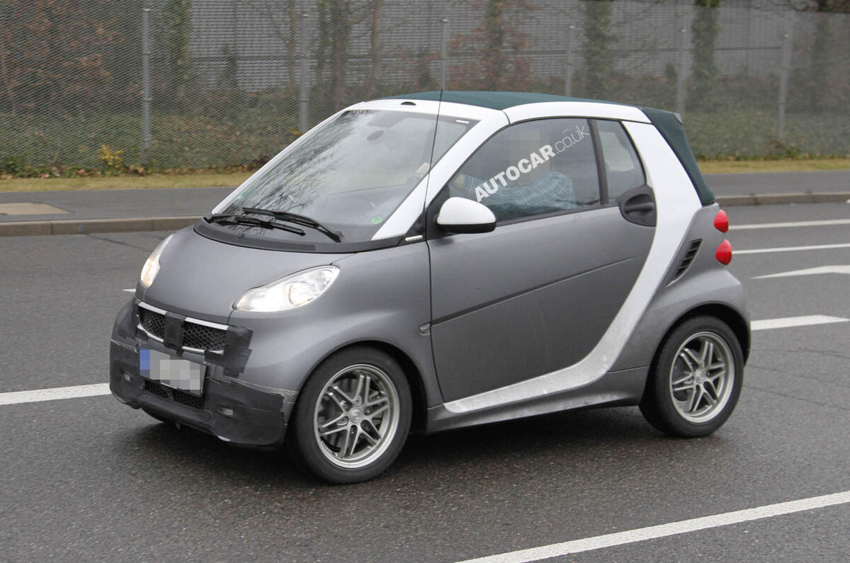 Spy pictures: Smart ForTwo