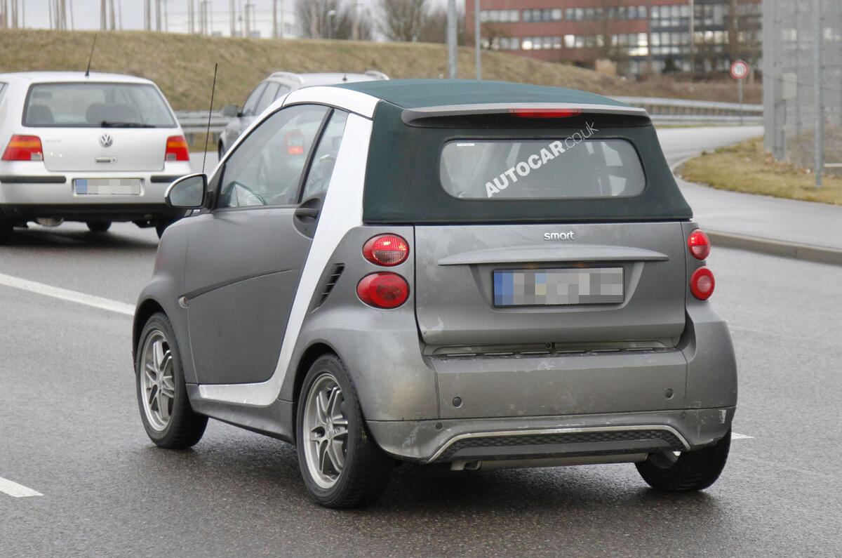 Spy pictures: Smart ForTwo