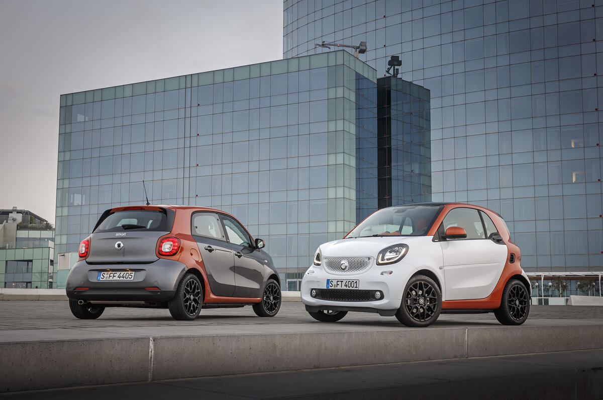 New Smart Fortwo and Forfour on sale from £11,125 New Smart Fortwo and Forfour on sale from £11,125