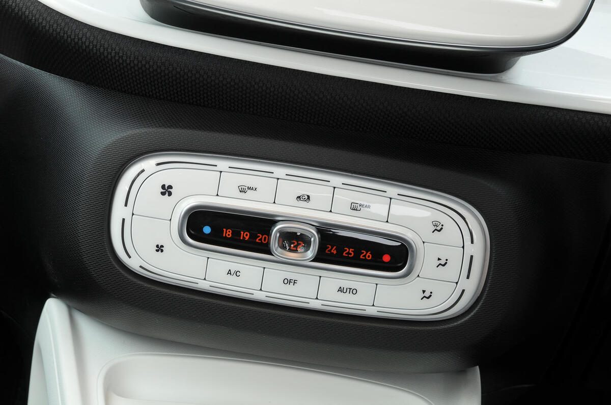 Smart Fortwo climate control