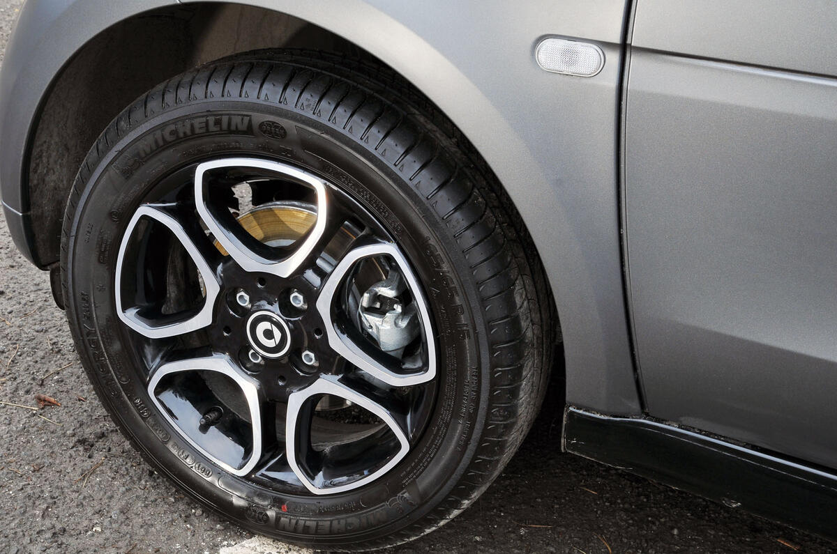 15in Smart Fortwo alloy wheels