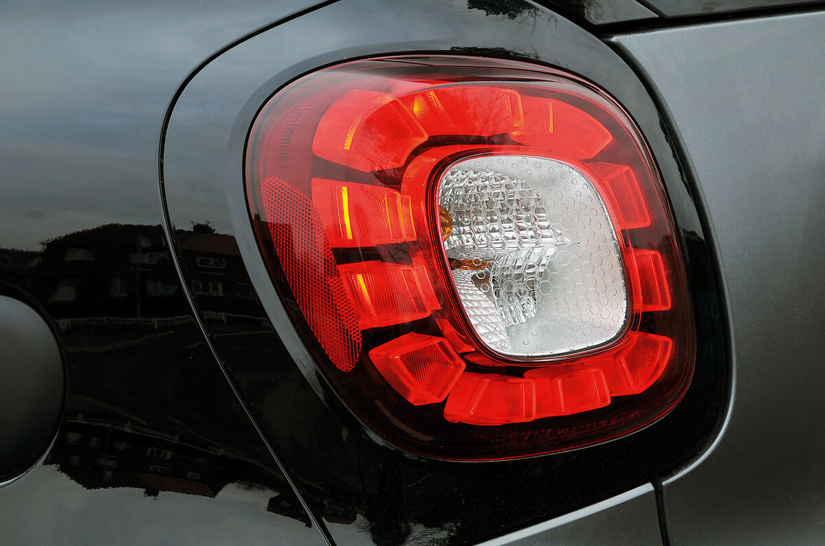 Smart Fortwo LED rear lights