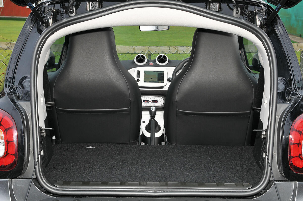 Smart Fortwo boot space