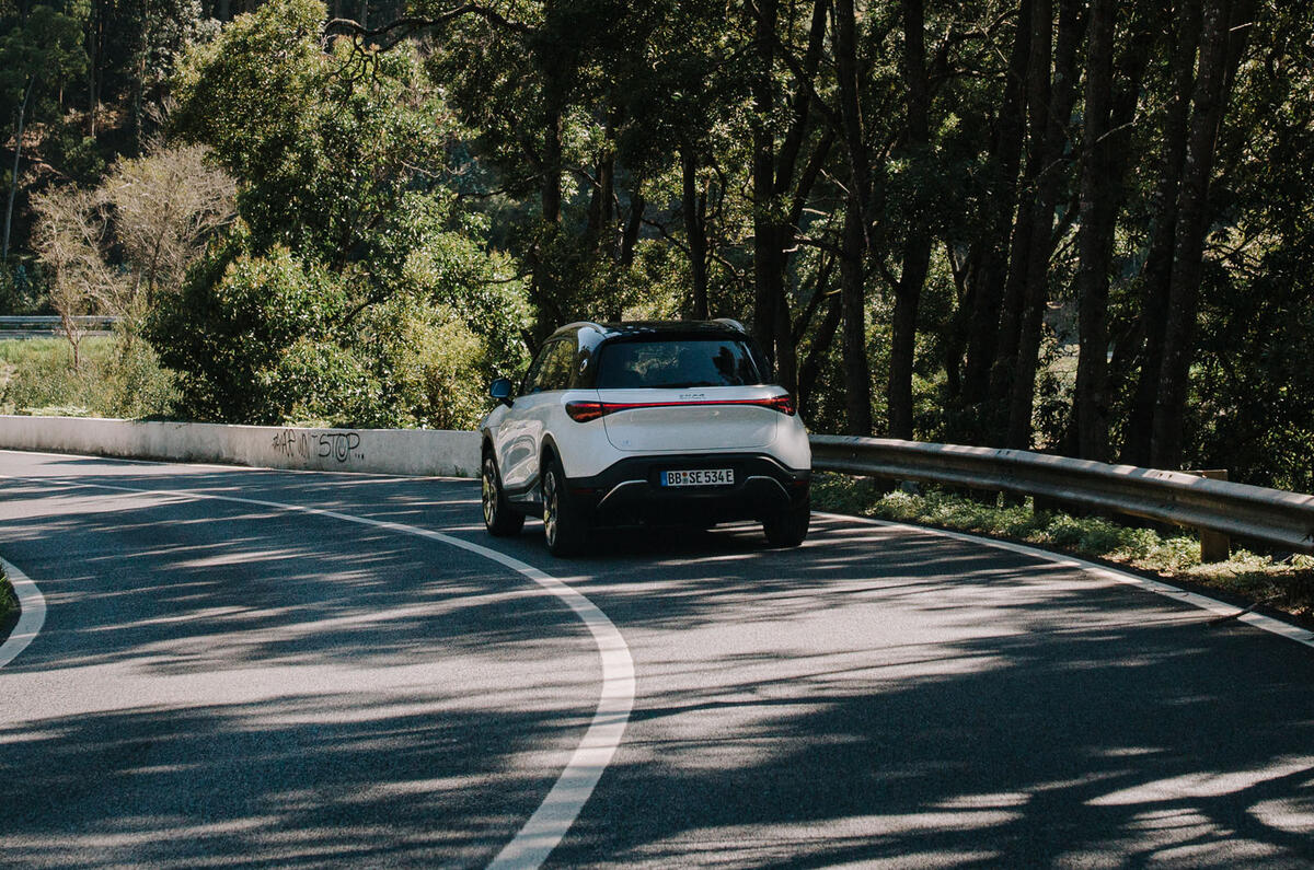 Smart #1 Premium exterior rear three quarter