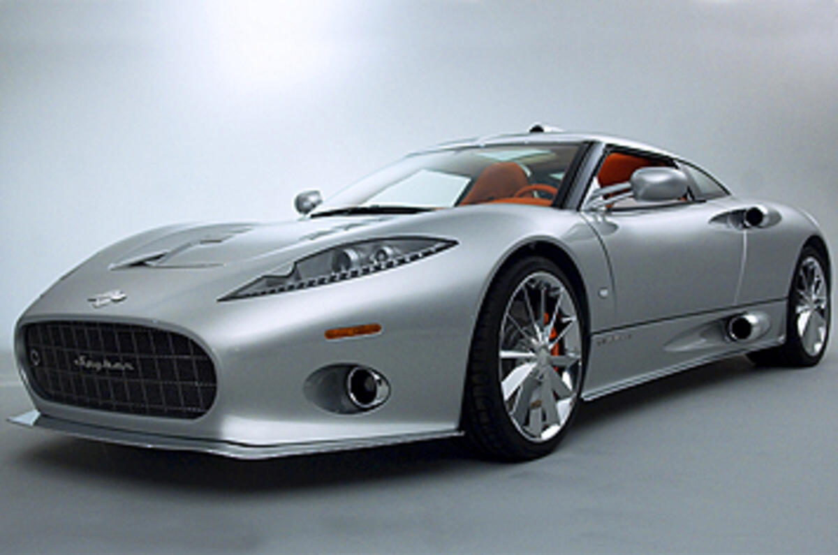 Spyker opens UK assembly line