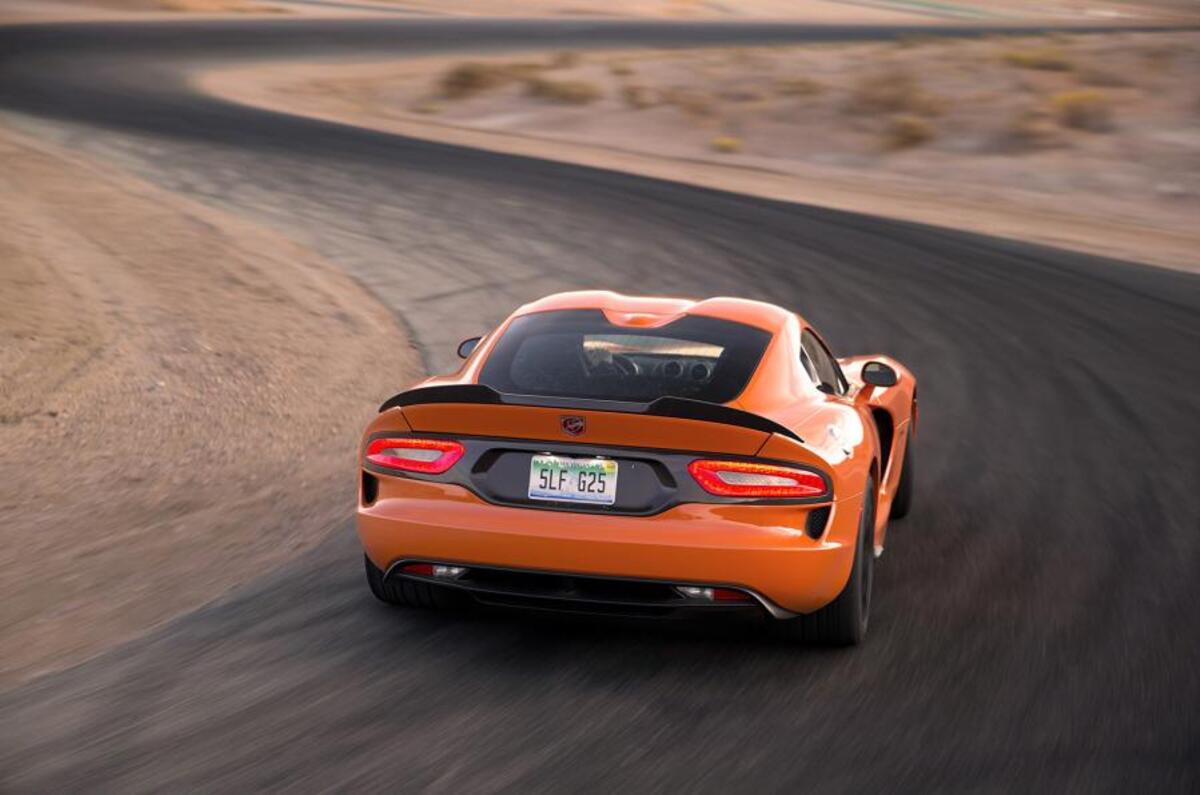 SRT Viper TA rear cornering