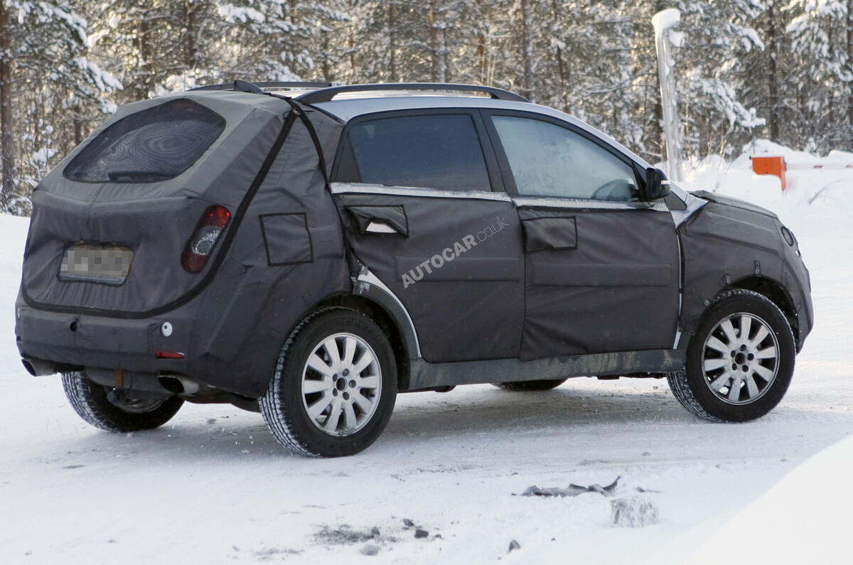 Ssangyong C200 spied testing