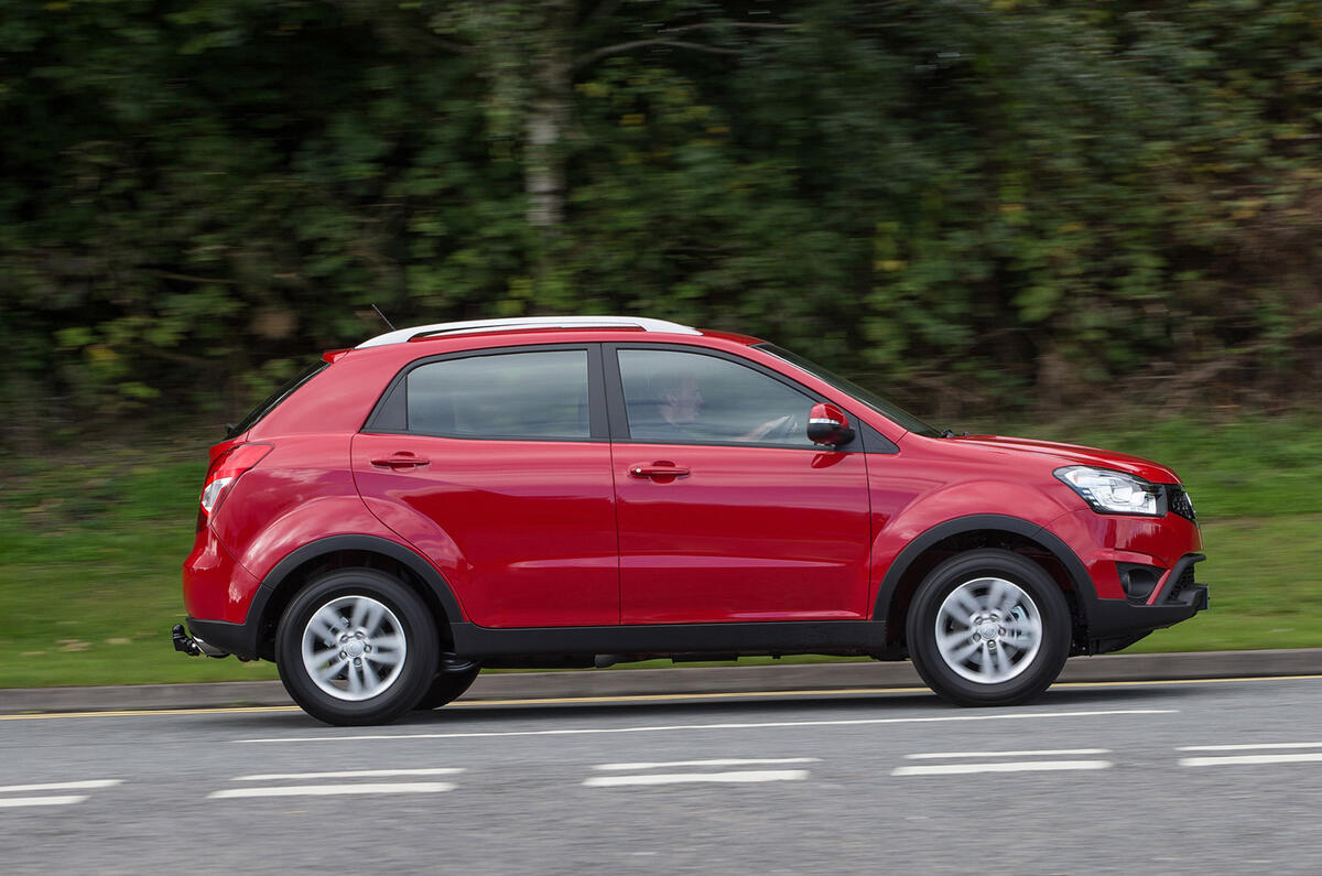 Ssangyong Korando side profile