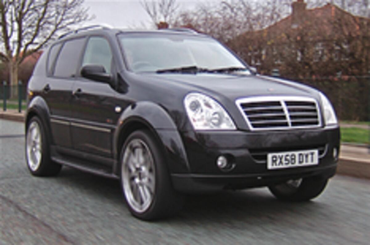 SsangYong's five-year warranty