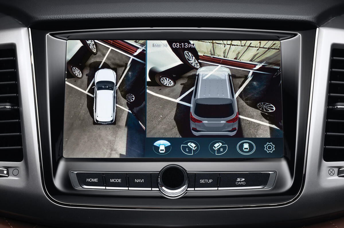 Ssangyong Rexton 360 degree camera