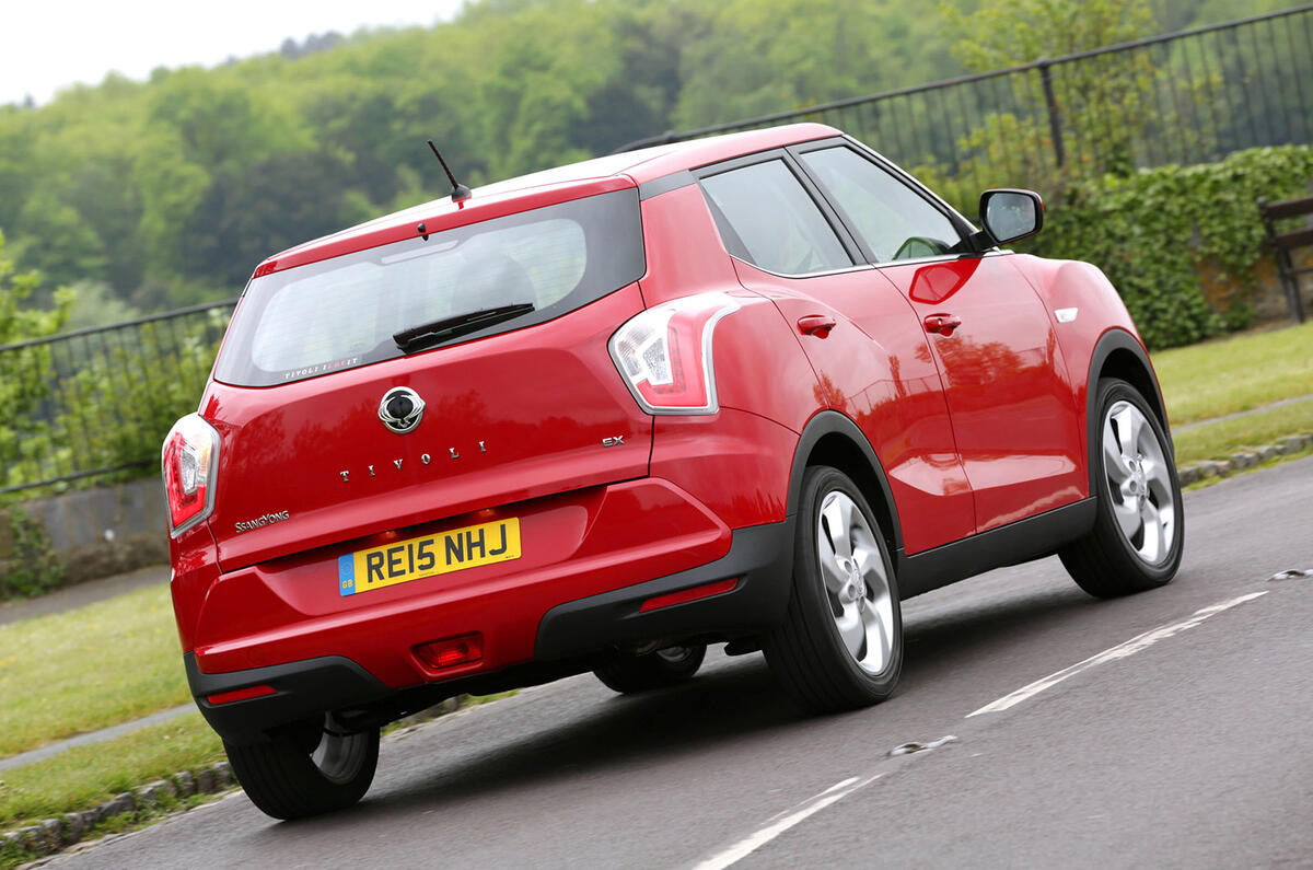 Ssangyong Tivoli rear