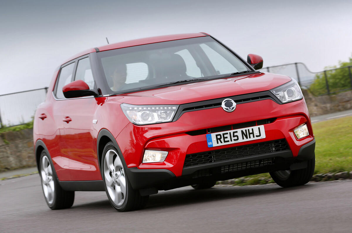 126mph Ssangyong Tivoli
