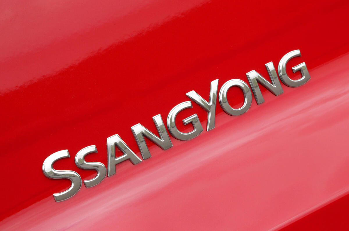 Ssangyong badging