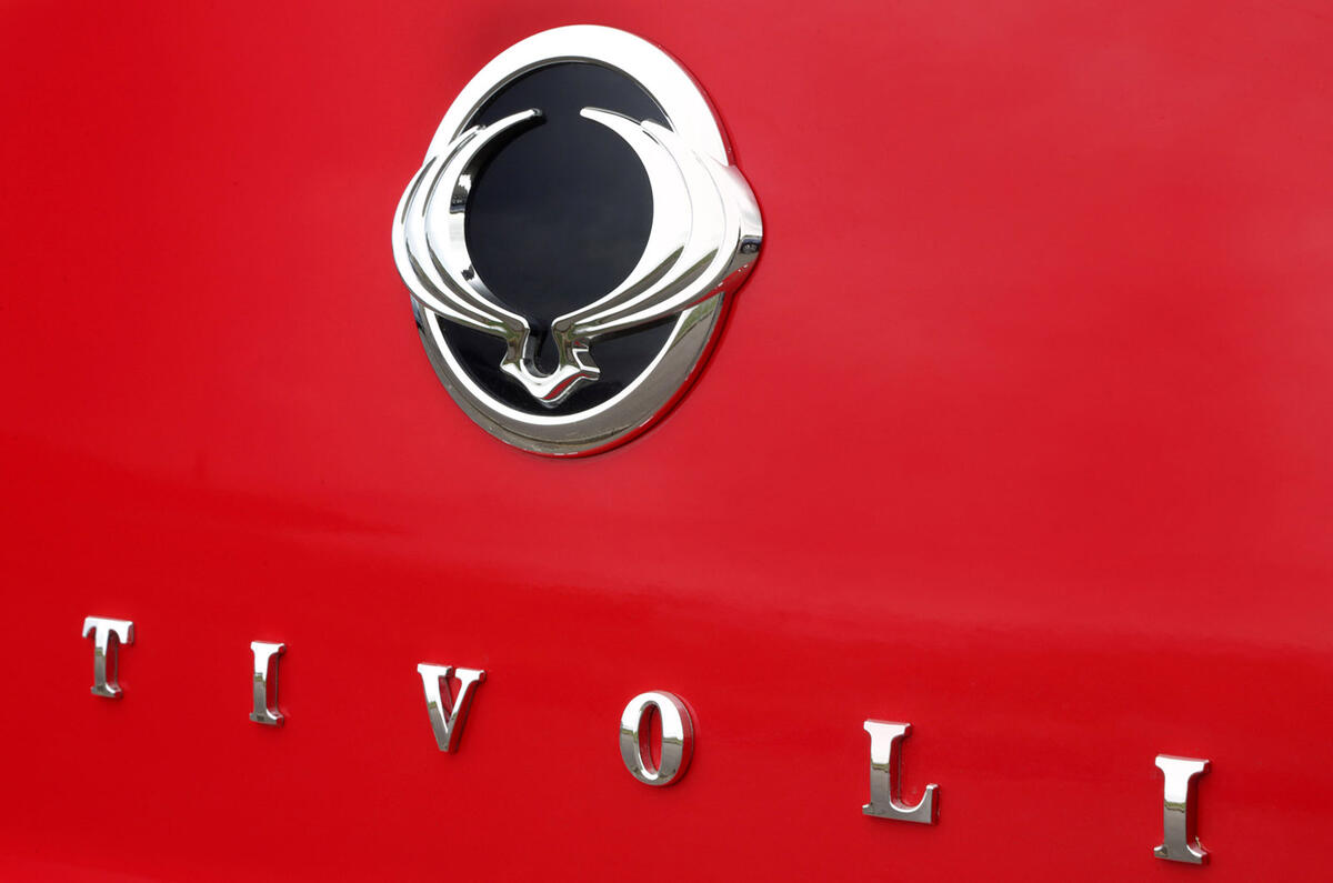 Ssangyong Tivoli badging