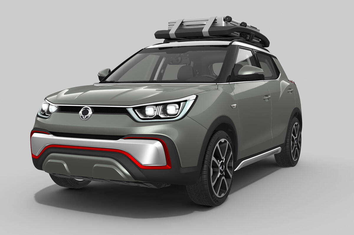 SsangYong previews new X100 crossover with Paris motor show concepts SsangYong previews new X100 crossover with Paris motor show concepts