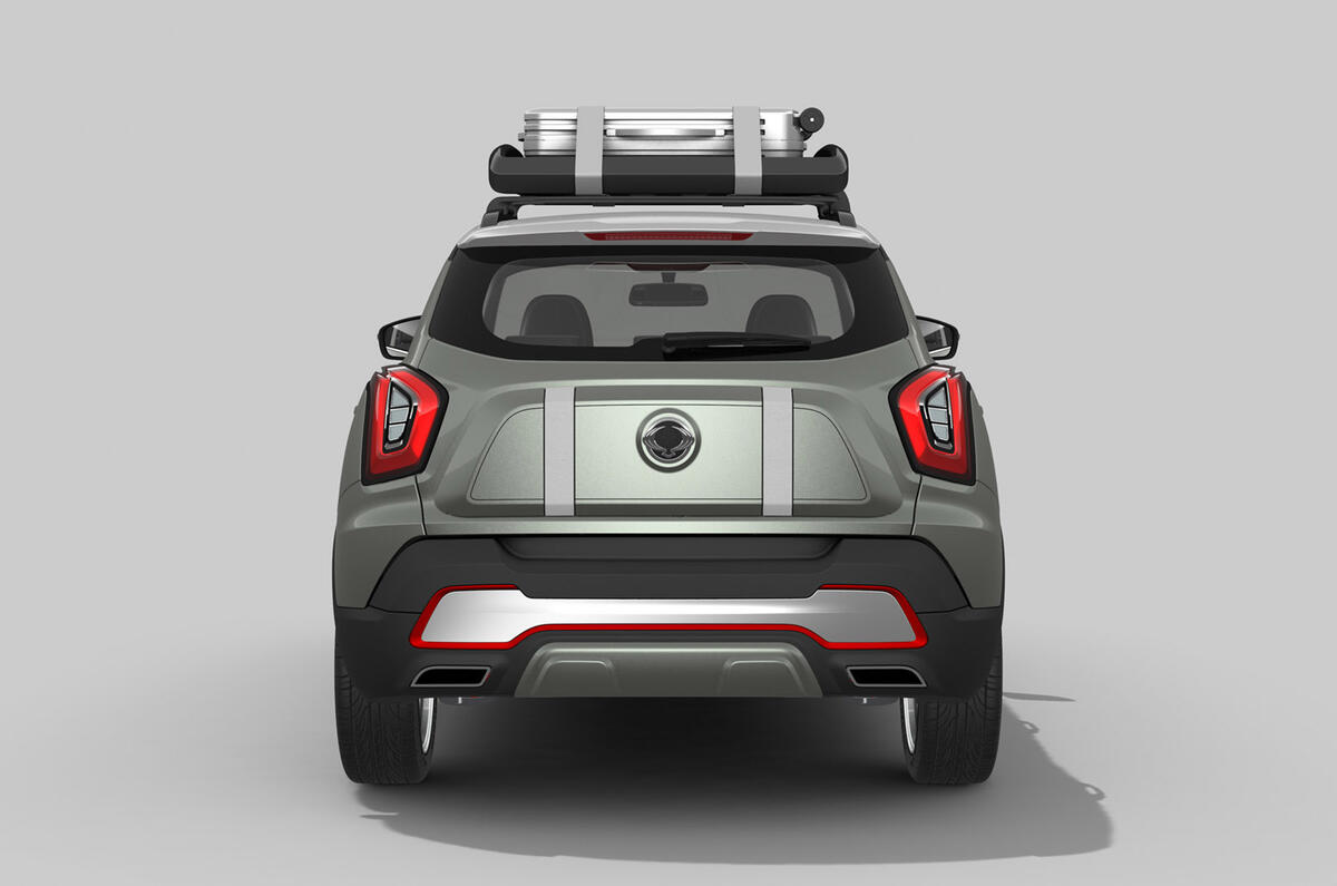 SsangYong previews new X100 crossover with Paris motor show concepts SsangYong previews new X100 crossover with Paris motor show concepts