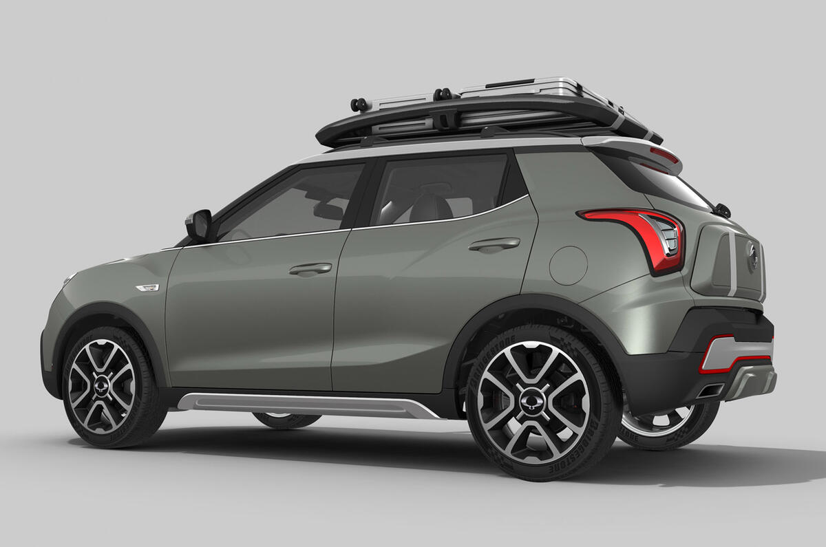 SsangYong previews new X100 crossover with Paris motor show concepts SsangYong previews new X100 crossover with Paris motor show concepts