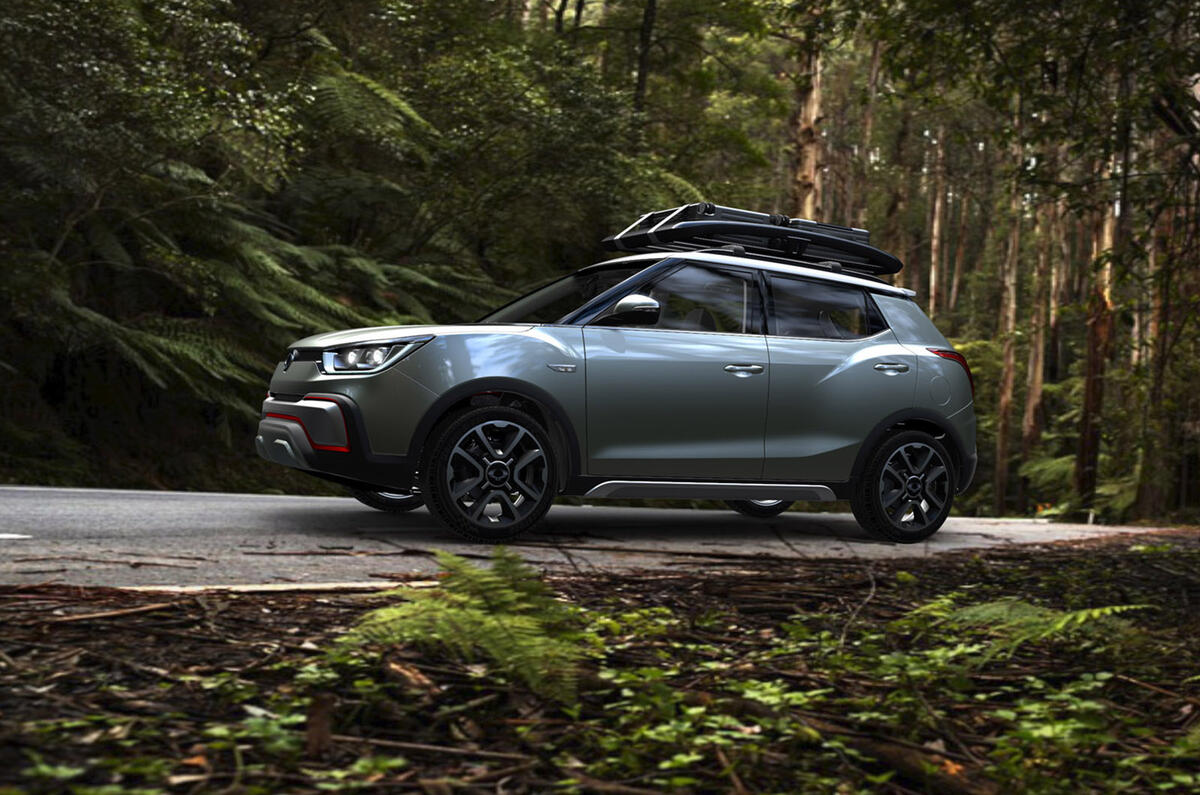 SsangYong previews new X100 crossover with Paris motor show concepts SsangYong previews new X100 crossover with Paris motor show concepts