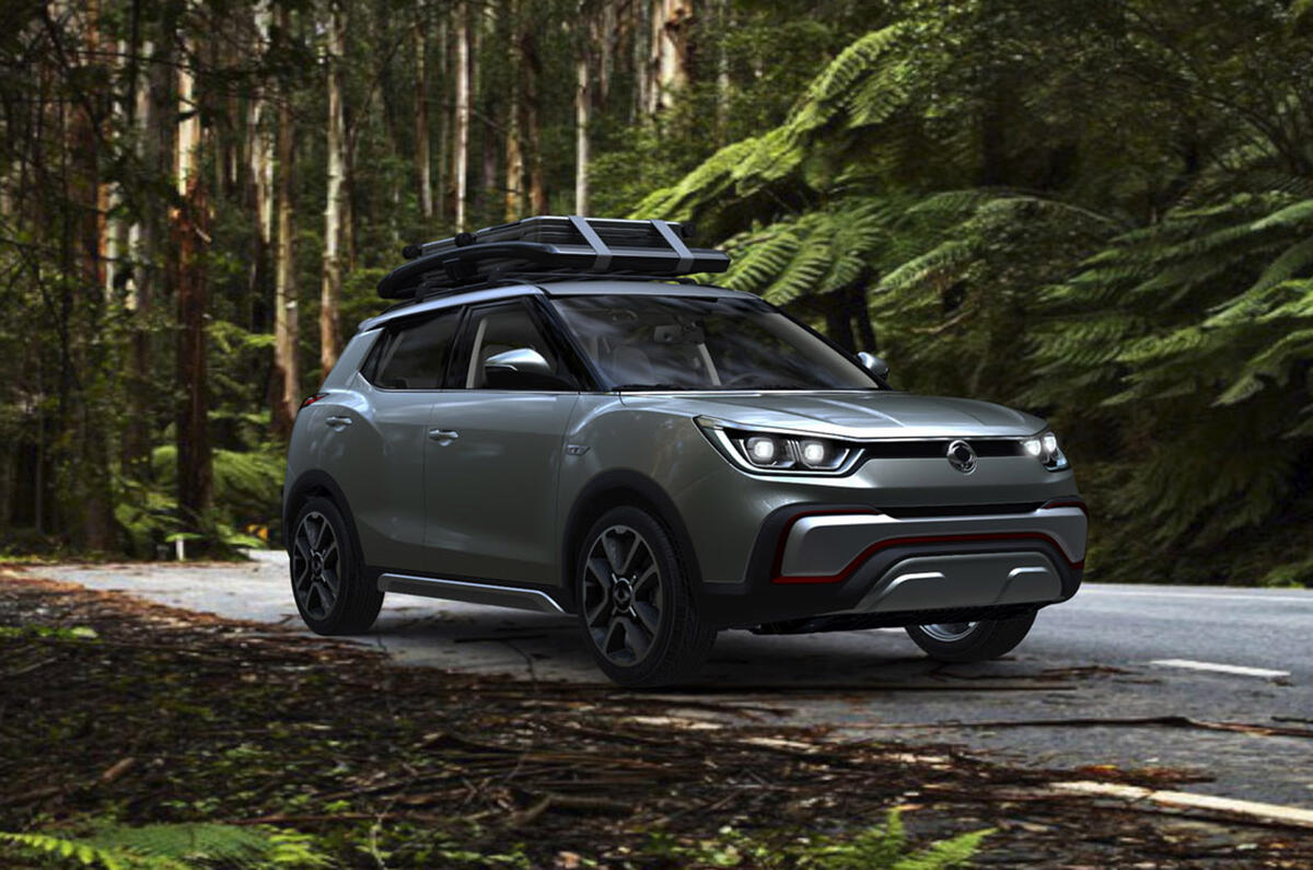SsangYong previews new X100 crossover with Paris motor show concepts SsangYong previews new X100 crossover with Paris motor show concepts
