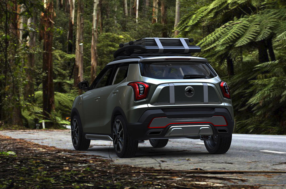 SsangYong previews new X100 crossover with Paris motor show concepts SsangYong previews new X100 crossover with Paris motor show concepts