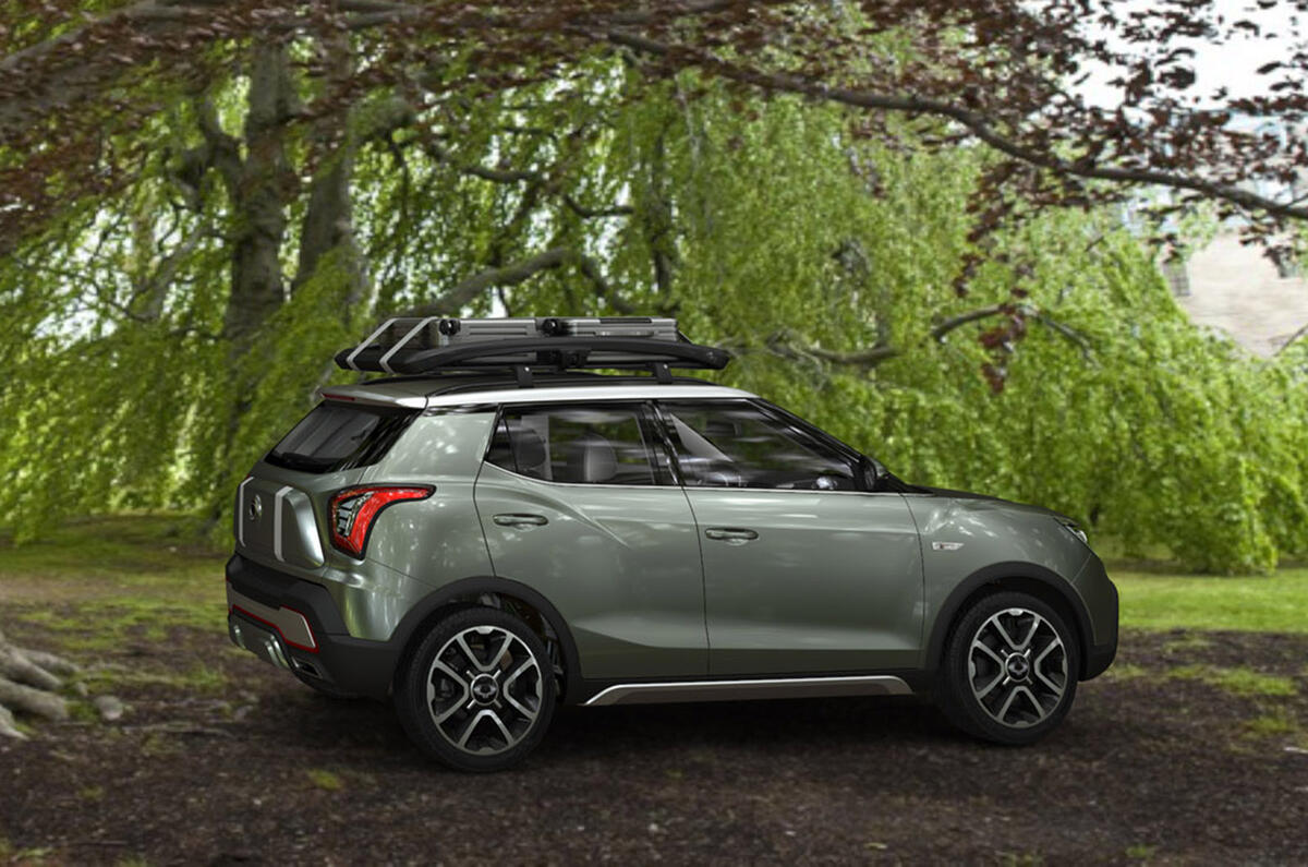 SsangYong previews new X100 crossover with Paris motor show concepts SsangYong previews new X100 crossover with Paris motor show concepts