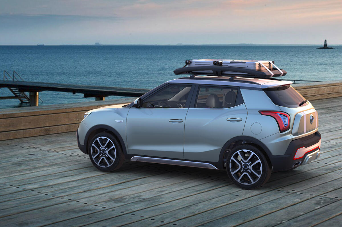 SsangYong previews new X100 crossover with Paris motor show concepts SsangYong previews new X100 crossover with Paris motor show concepts