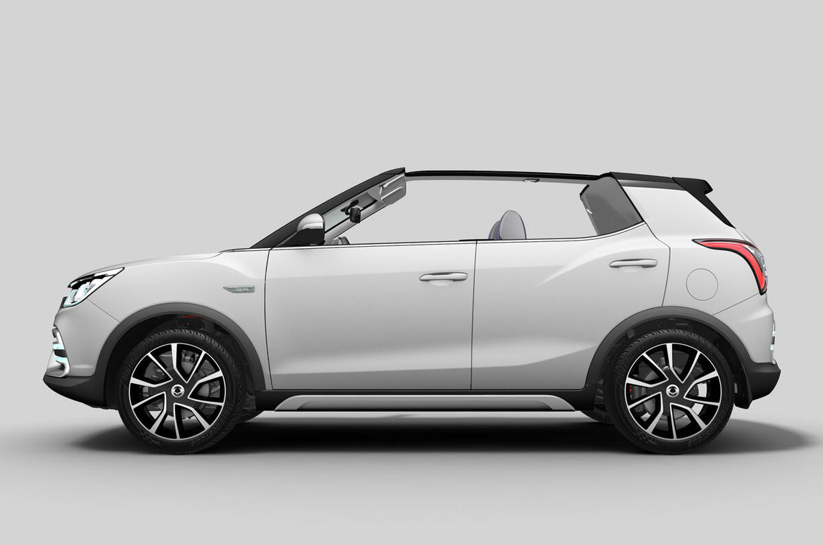 SsangYong previews new X100 crossover with Paris motor show concepts SsangYong previews new X100 crossover with Paris motor show concepts