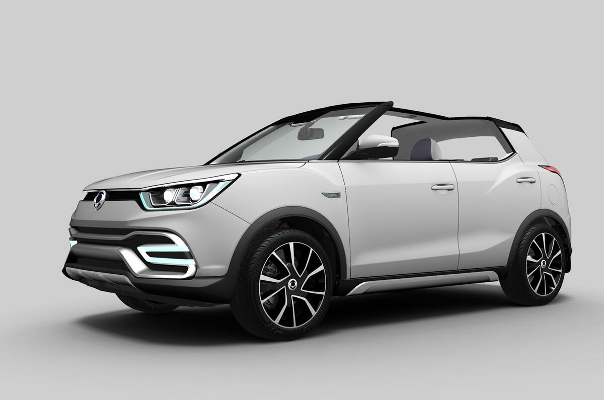 SsangYong previews new X100 crossover with Paris motor show concepts SsangYong previews new X100 crossover with Paris motor show concepts