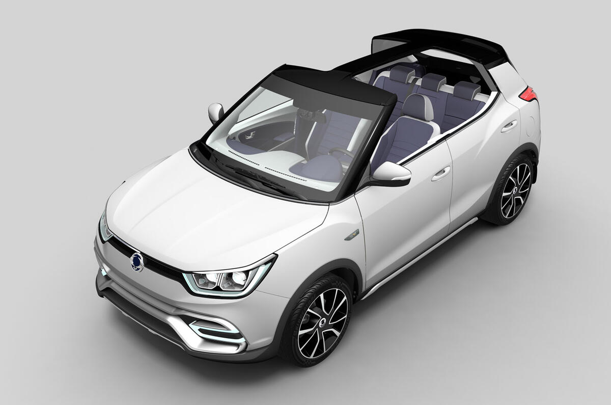 SsangYong previews new X100 crossover with Paris motor show concepts SsangYong previews new X100 crossover with Paris motor show concepts