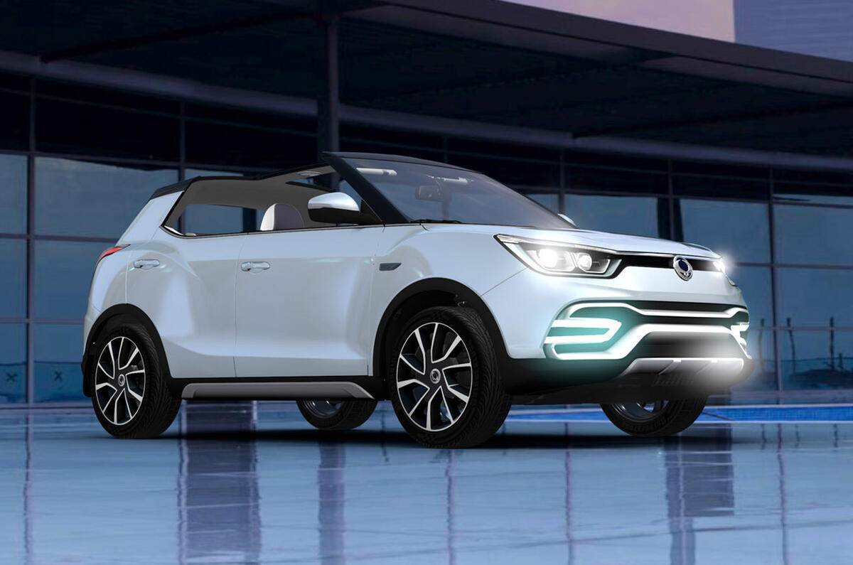 SsangYong previews new X100 crossover with Paris motor show concepts SsangYong previews new X100 crossover with Paris motor show concepts