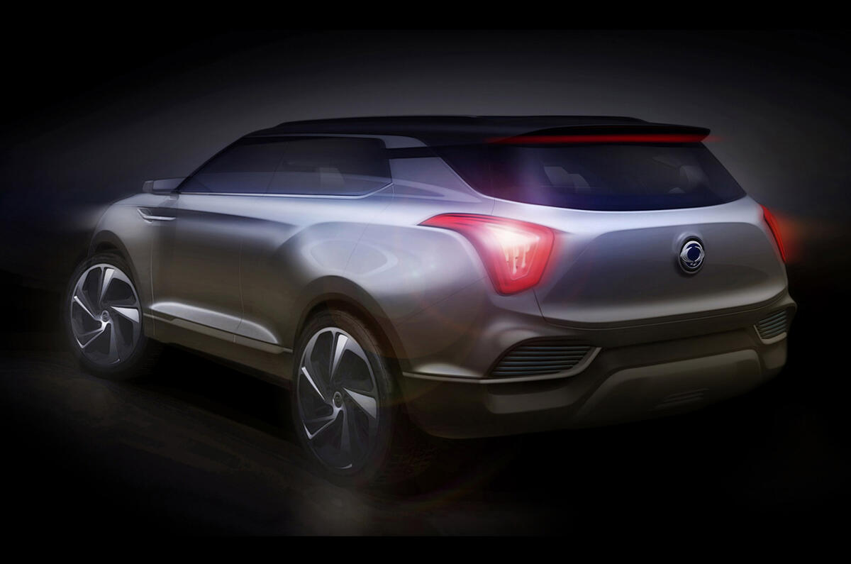 Ssangyong XLV concept for Geneva reveal